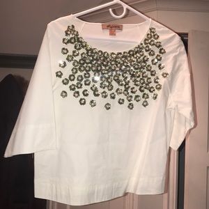 Embellished top (kind of cropped)